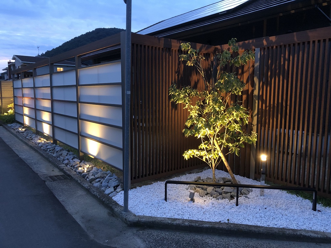 外構をさらにおしゃれにするエクステリア照明のご紹介 | 香川県高松市